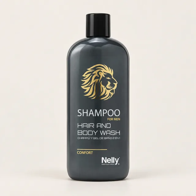 Nelly Shampoo 2 en 1, 400 ml